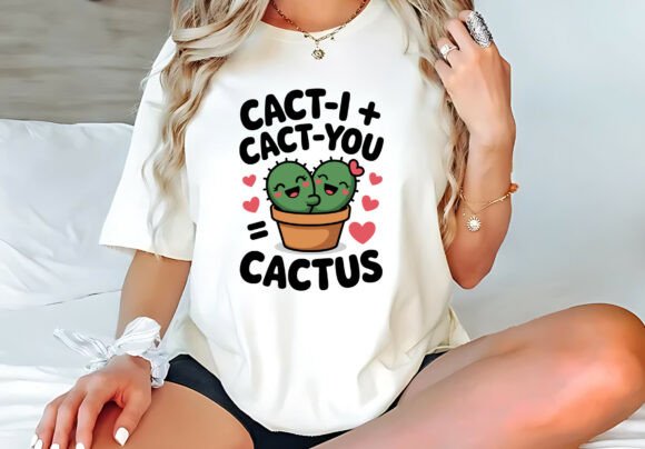 Cactus T-Shirt Design: A Versatile Graphic Asset