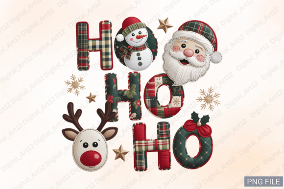 Crafting Festive Magic with Ho Ho Ho Sublimation Design