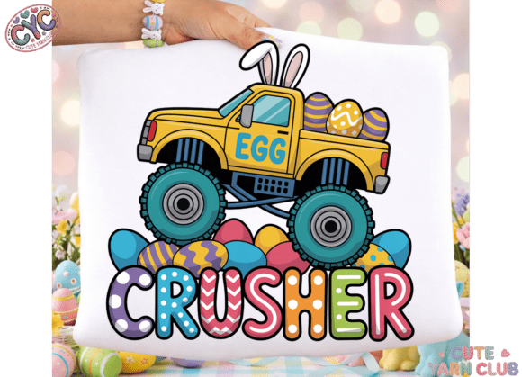 Creative Design with the Egg Crusher Truck PNG