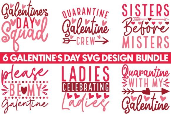Galentine's Day Design Bundle: SVG & More