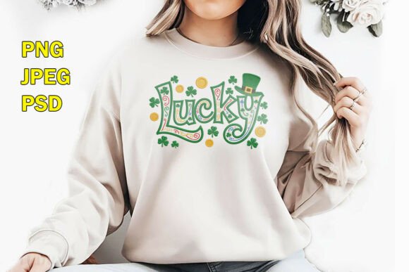 Lucky St. Patrick's Day T-Shirt Design: A Creative Asset