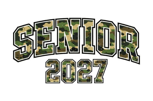 Senior 2027 Camo Varsity Design: A Bold Visual Identity