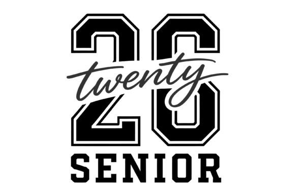 Twenty 26 Senior Design: Typography for Graduation