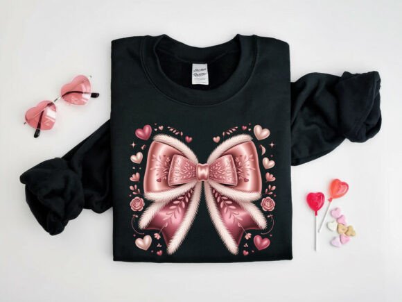 Valentine Coquette T-shirt Design PNG: A Professional Design Asset